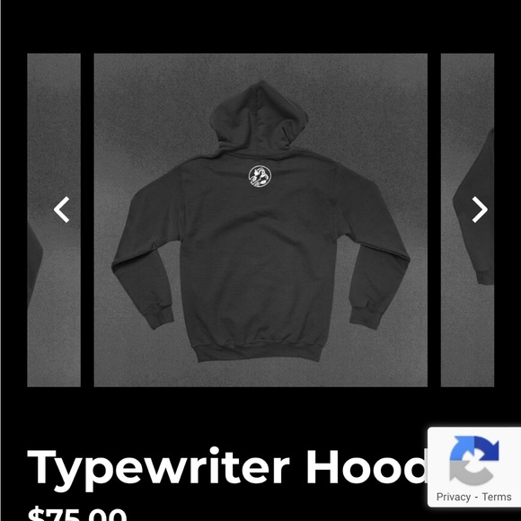 2XL RAGE AGAINST THE MACHINE OFFICIAL MERCH TYPEWRITER HOODIE - Picture 2 of 5